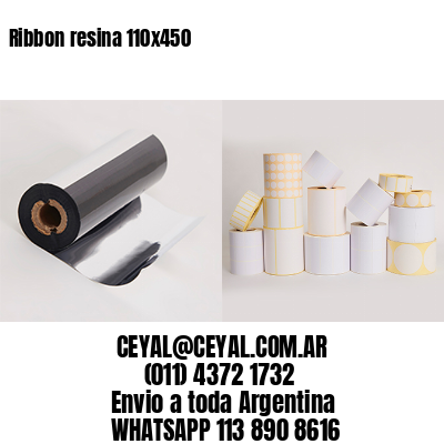 Ribbon resina 110×450