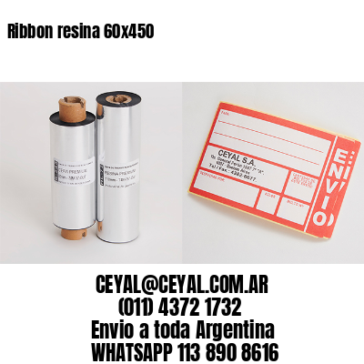 Ribbon resina 60×450