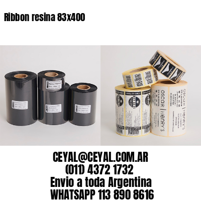 Ribbon resina 83×400