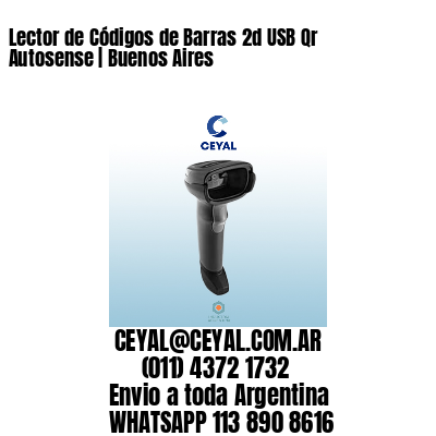 Lector de Códigos de Barras 2d USB Qr Autosense | Buenos Aires