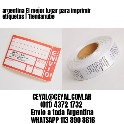 argentina El mejor lugar para imprimir etiquetas | Tiendanube