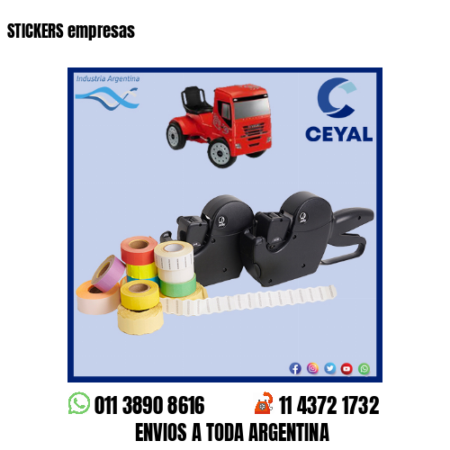 STICKERS empresas