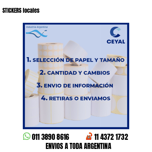 STICKERS locales