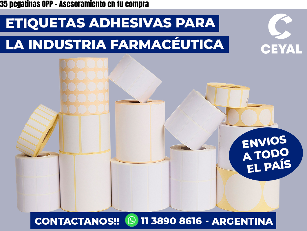 35 pegatinas OPP – Asesoramiento en tu compra