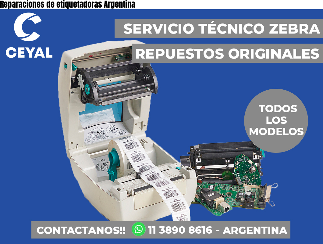 Reparaciones de etiquetadoras Argentina