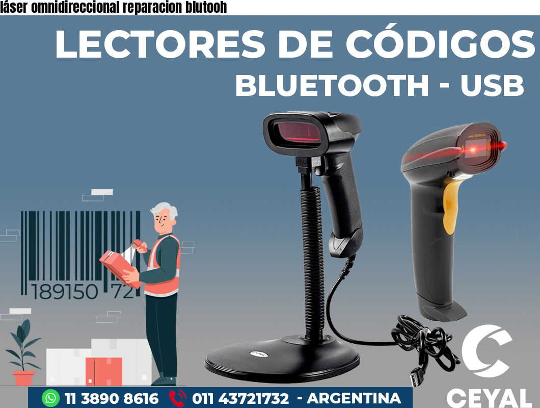 láser omnidireccional reparacion blutooh