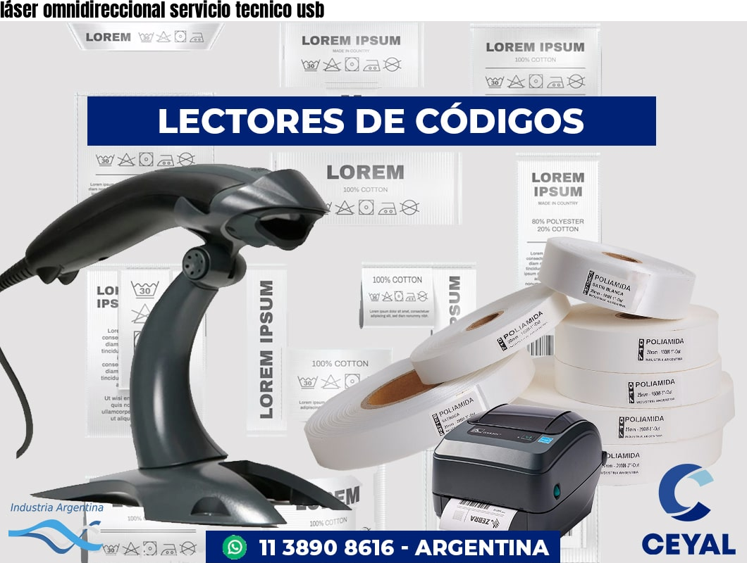 láser omnidireccional servicio tecnico usb