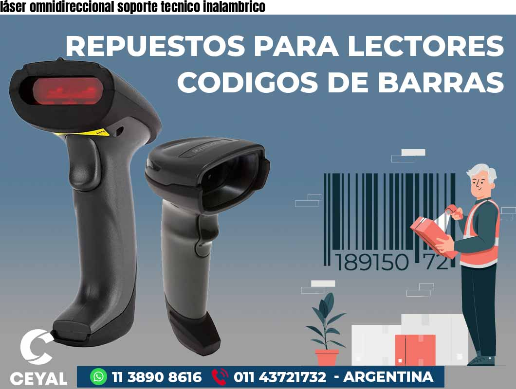 láser omnidireccional soporte tecnico inalambrico