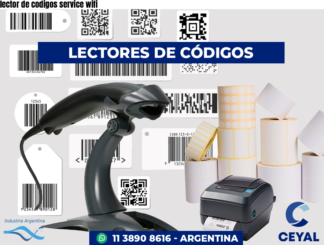 lector de codigos service wifi