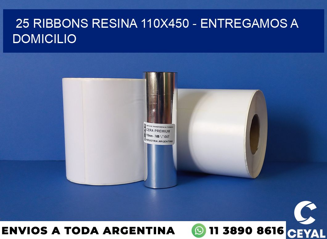 25 Ribbons resina 110×450 – entregamos a domicilio