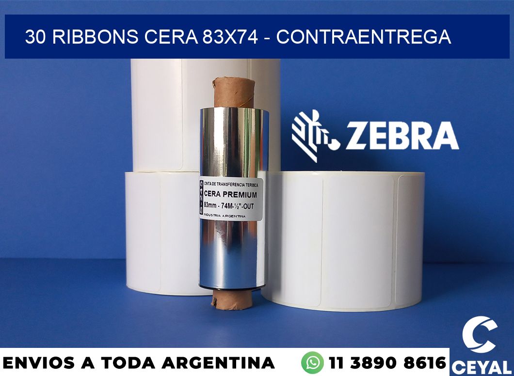 30 Ribbons cera 83x74 - contraentrega