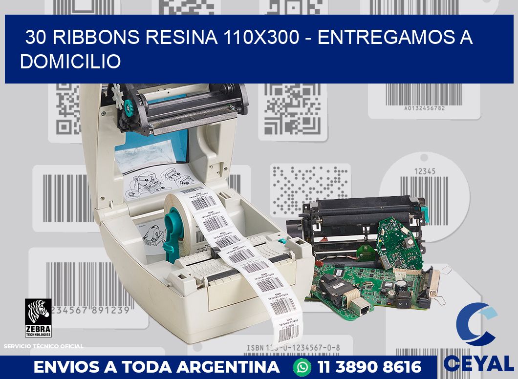 30 Ribbons resina 110x300 - entregamos a domicilio