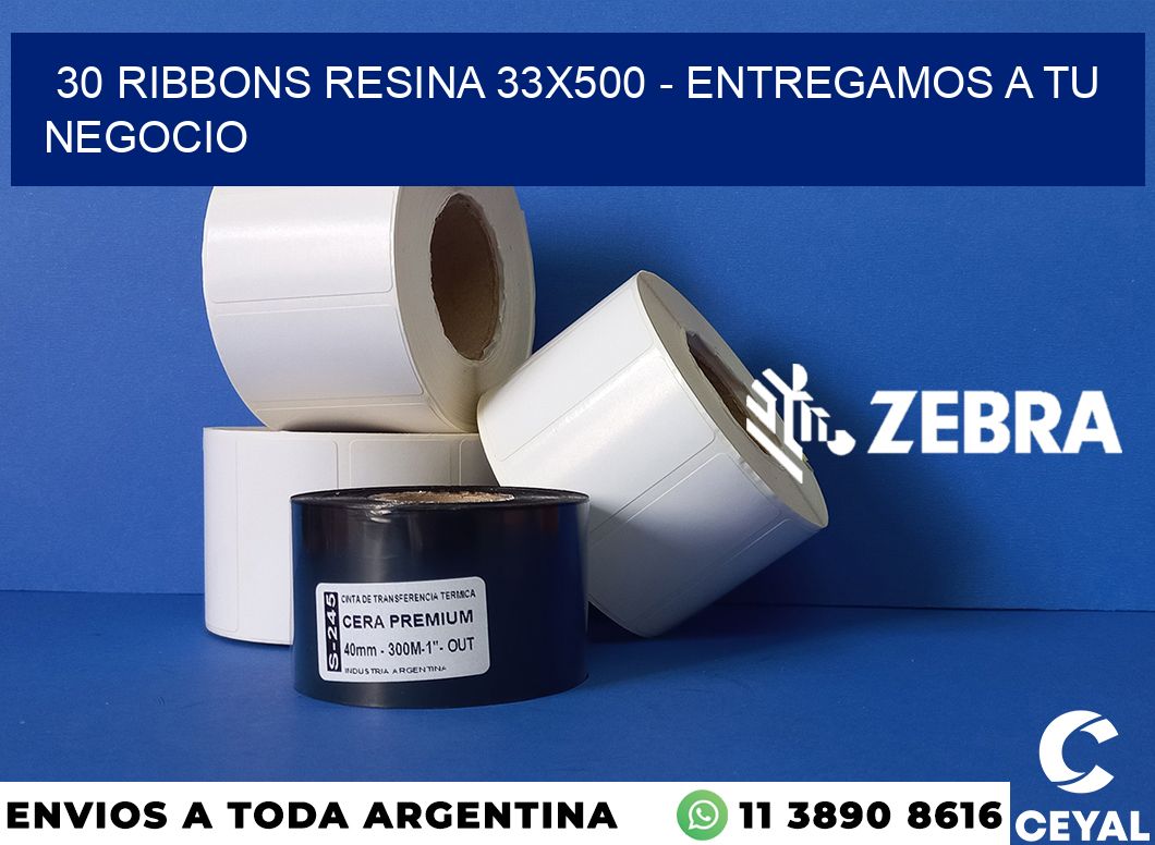 30 Ribbons resina 33x500 - entregamos a tu negocio