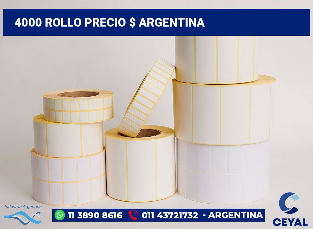 4000 Rollo precio $ argentina