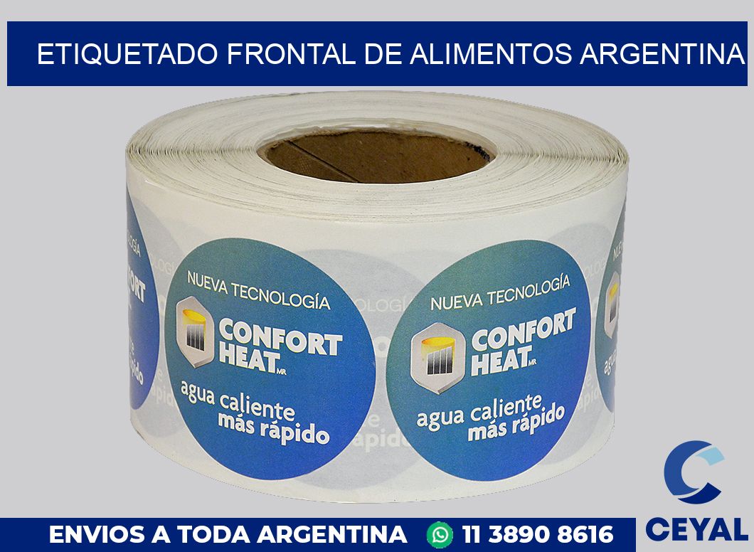 ETIQUETADO FRONTAL DE ALIMENTOS ARGENTINA