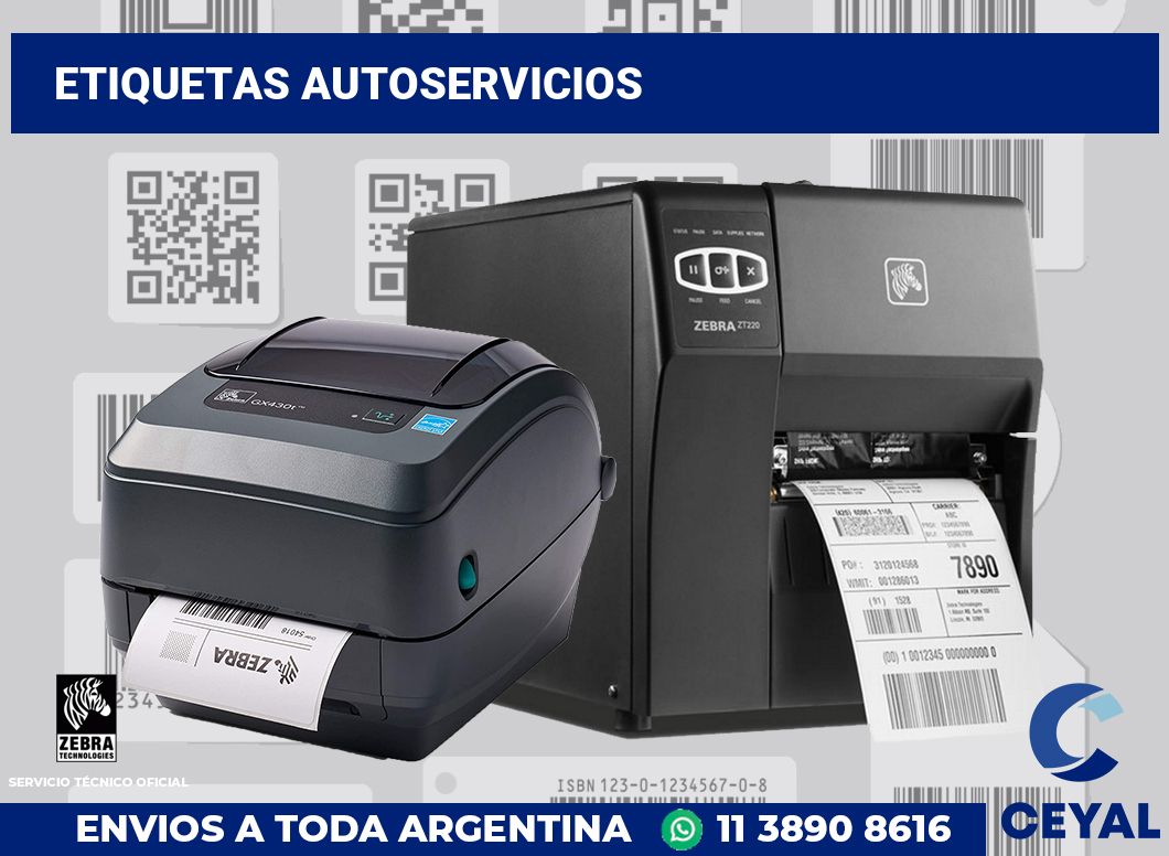 Etiquetas Autoservicios