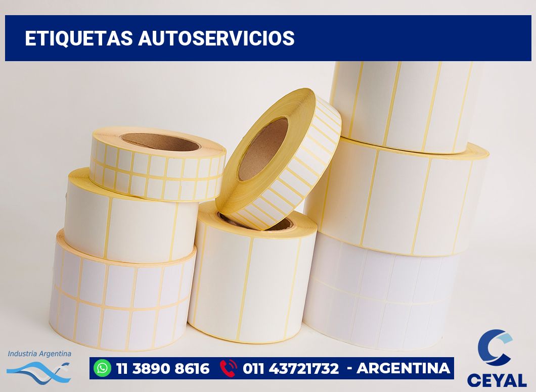 Etiquetas Autoservicios