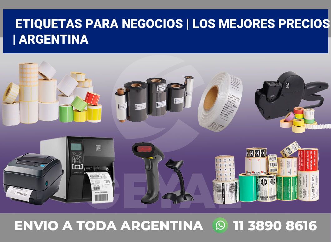 Etiquetas para negocios | Los mejores precios | Argentina