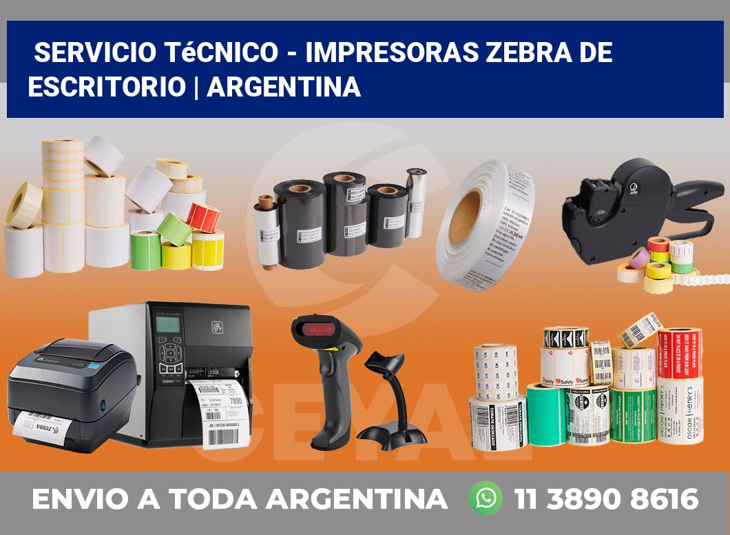 Servicio técnico – Impresoras Zebra de escritorio | Argentina