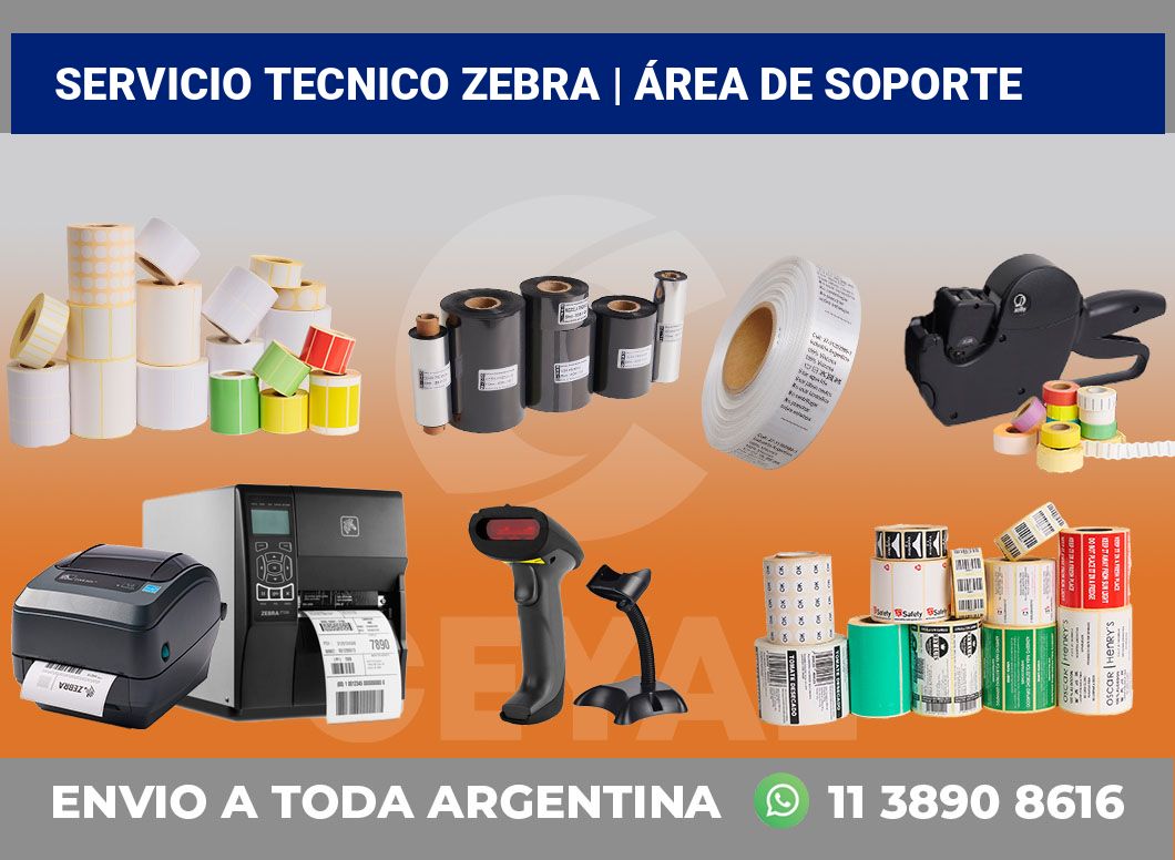 Servicio tecnico Zebra | Área de soporte