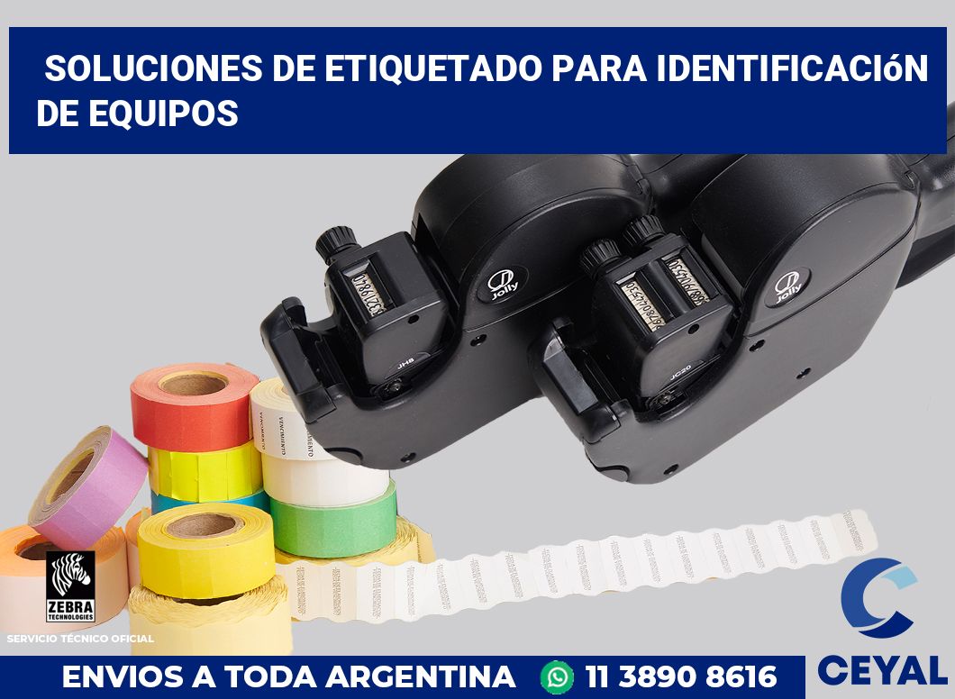 Soluciones de Etiquetado para Identificación de Equipos