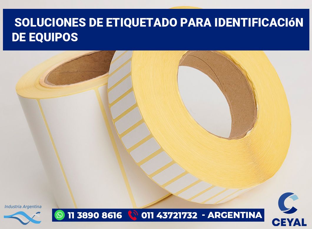 Soluciones de Etiquetado para Identificación de Equipos