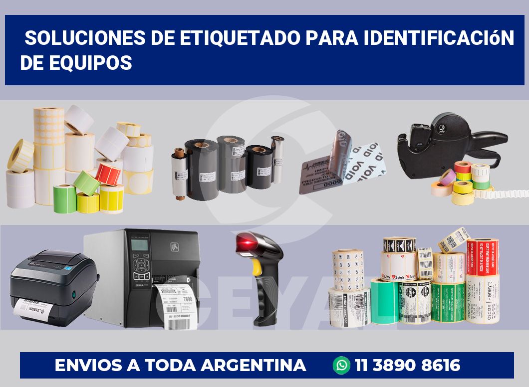 Soluciones de Etiquetado para Identificación de Equipos