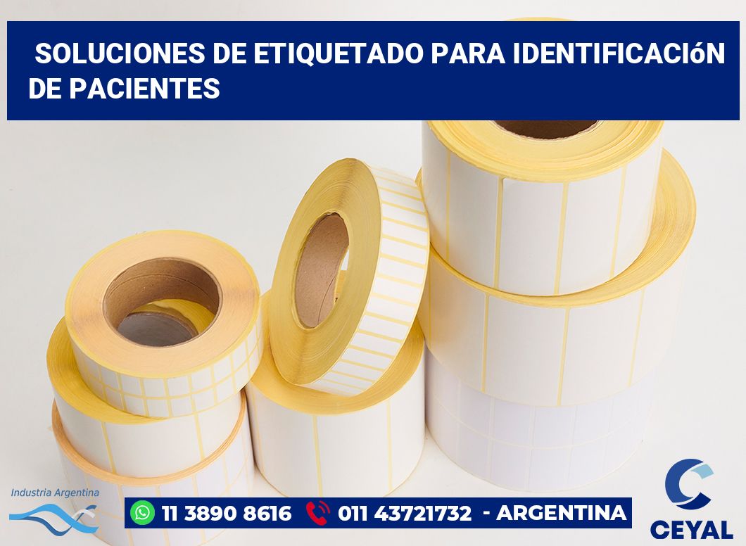 Soluciones de Etiquetado para Identificación de Pacientes