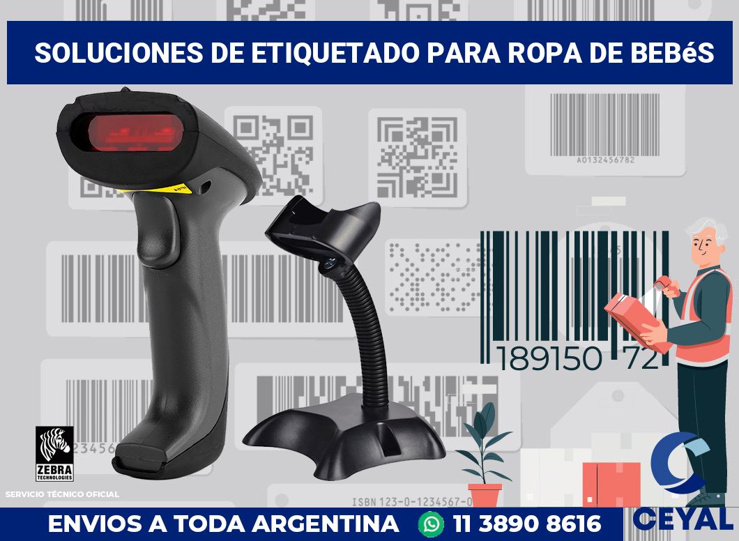 Soluciones de Etiquetado para Ropa de Bebés