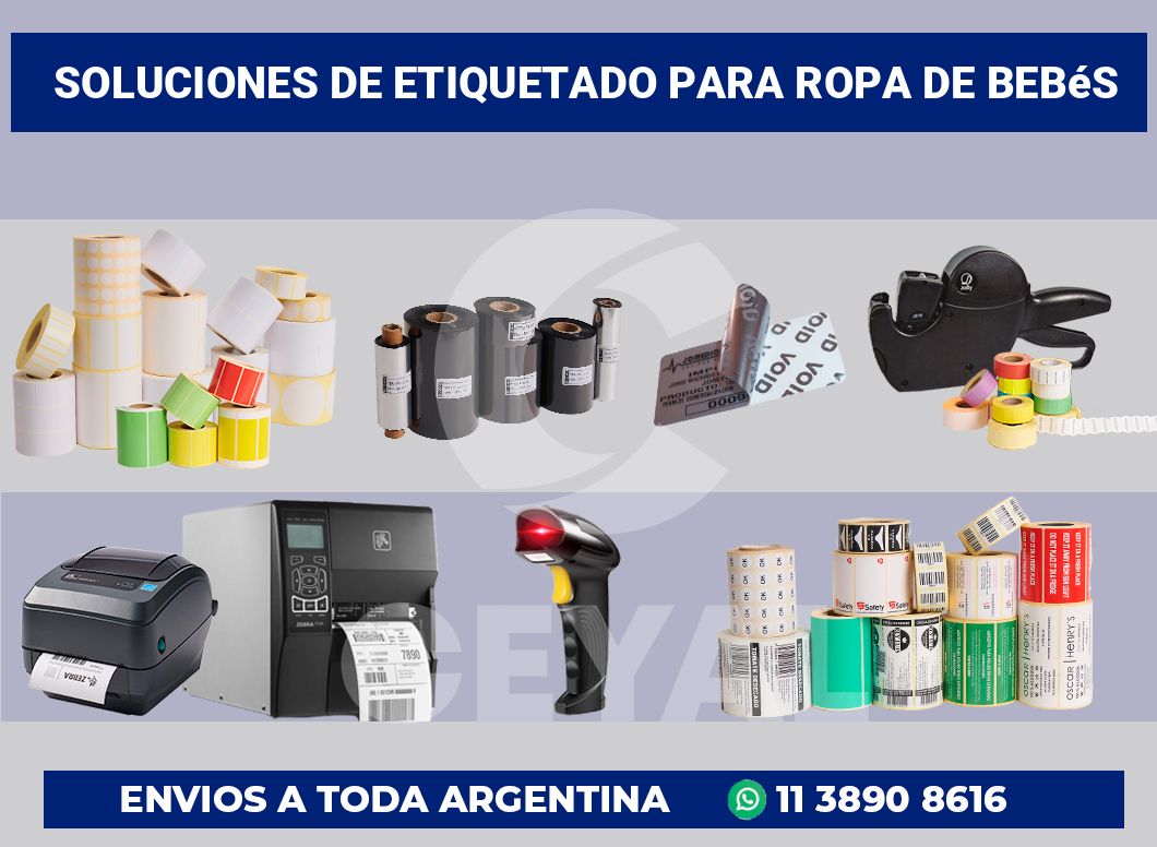 Soluciones de Etiquetado para Ropa de Bebés