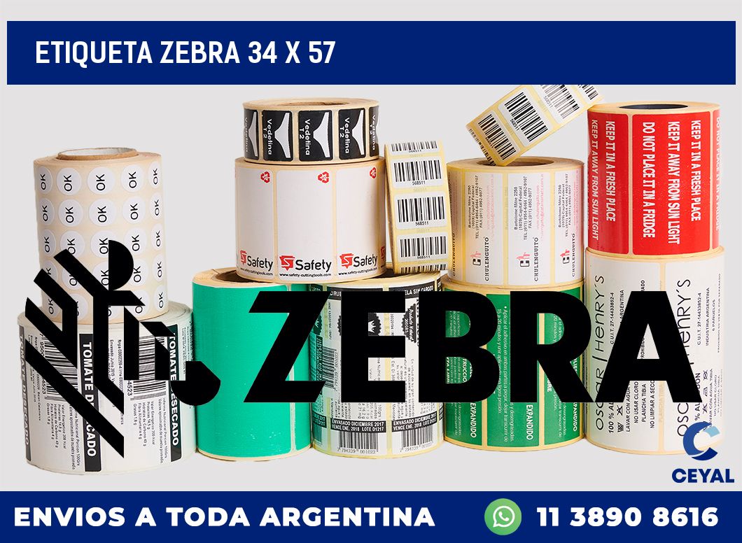 etiqueta zebra 34 x 57