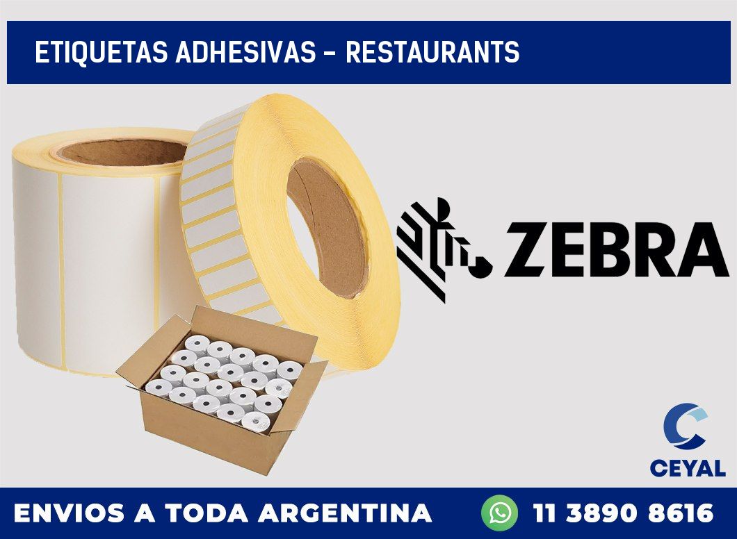 etiquetas adhesivas – Restaurants