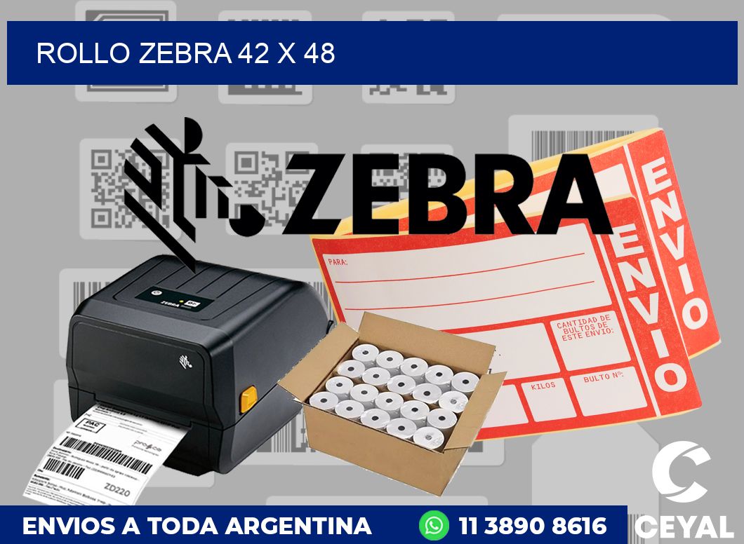 rollo zebra 42 x 48