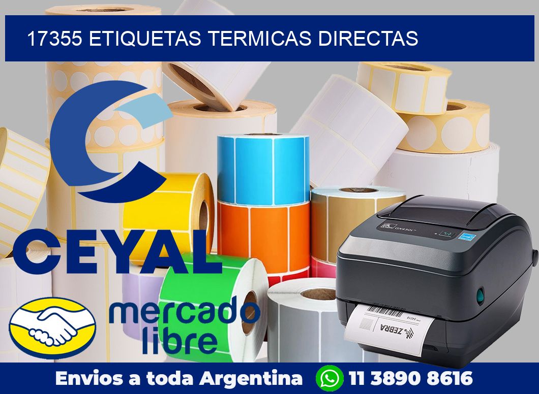 17355 Etiquetas termicas directas