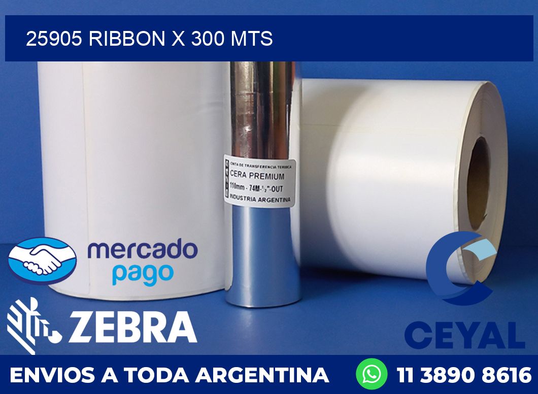 25905 ribbon x 300 mts