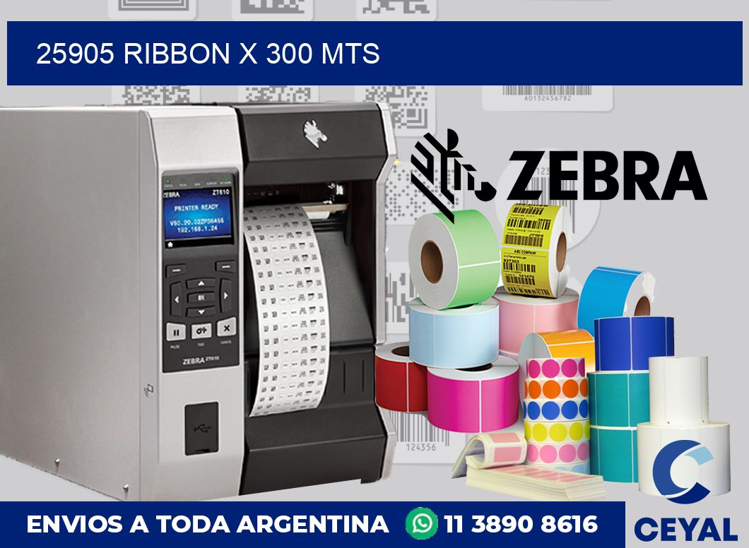 25905 ribbon x 300 mts