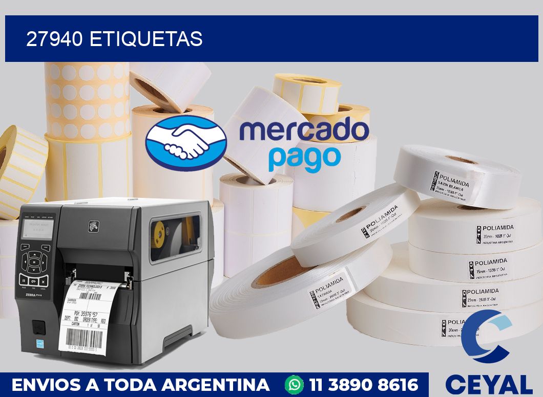 27940 etiquetas