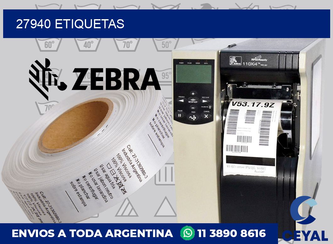 27940 etiquetas