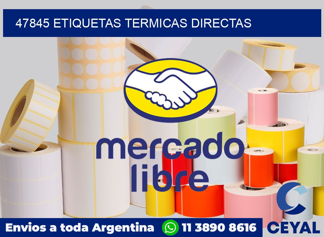 47845 Etiquetas termicas directas