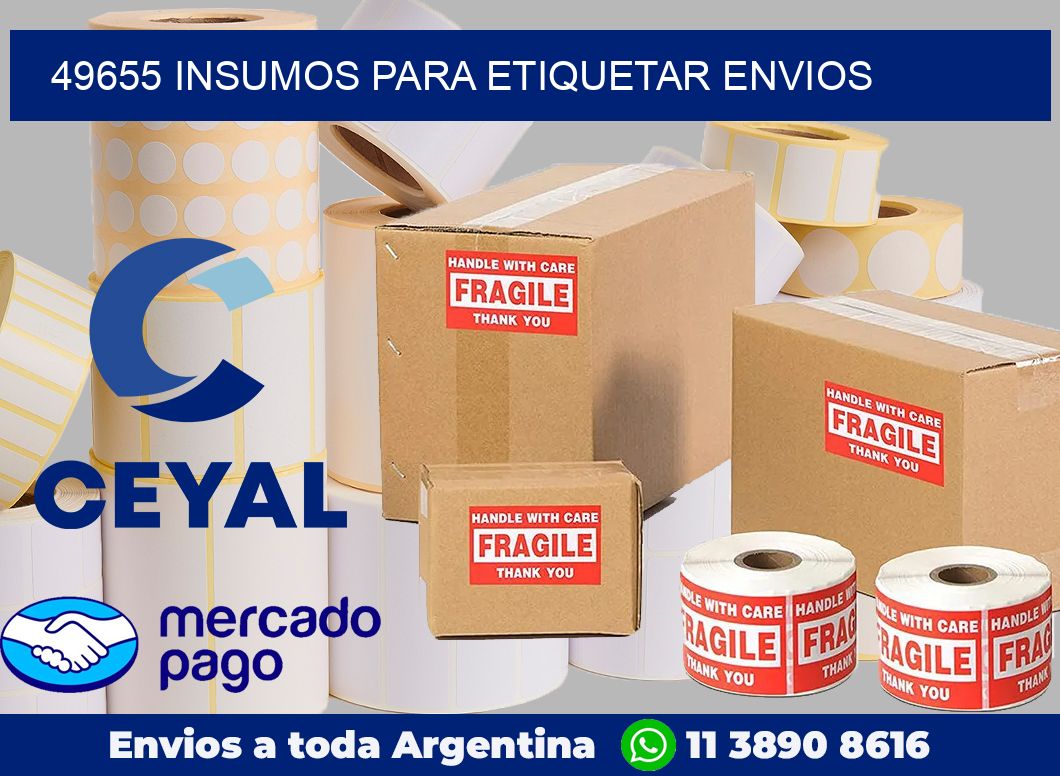 49655 Insumos para etiquetar envios