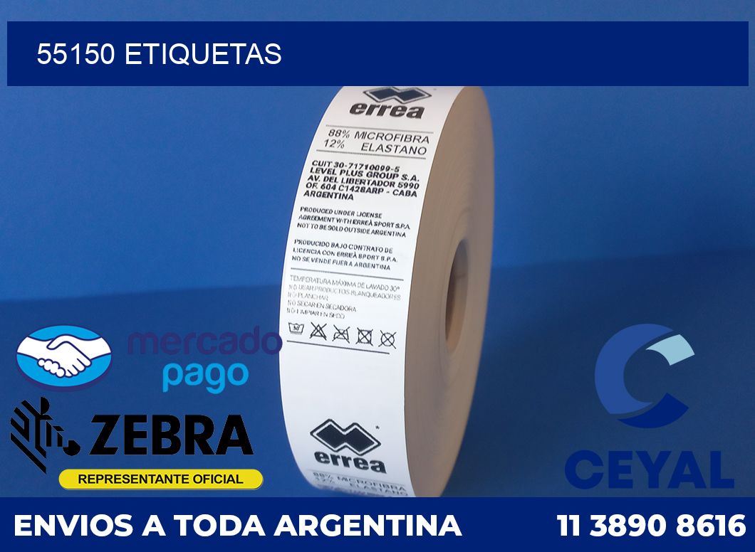 55150 etiquetas
