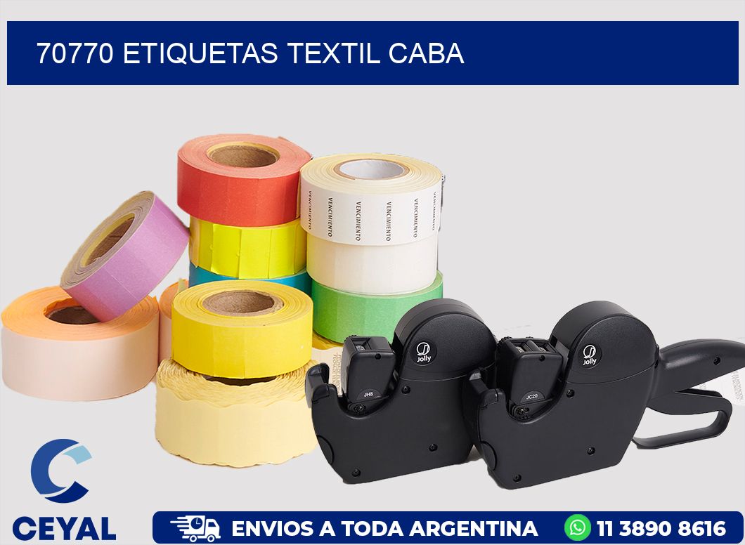 70770 etiquetas textil caba