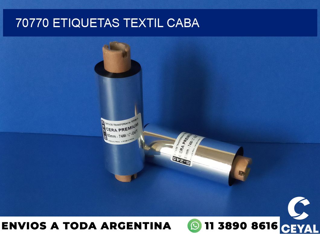 70770 etiquetas textil caba
