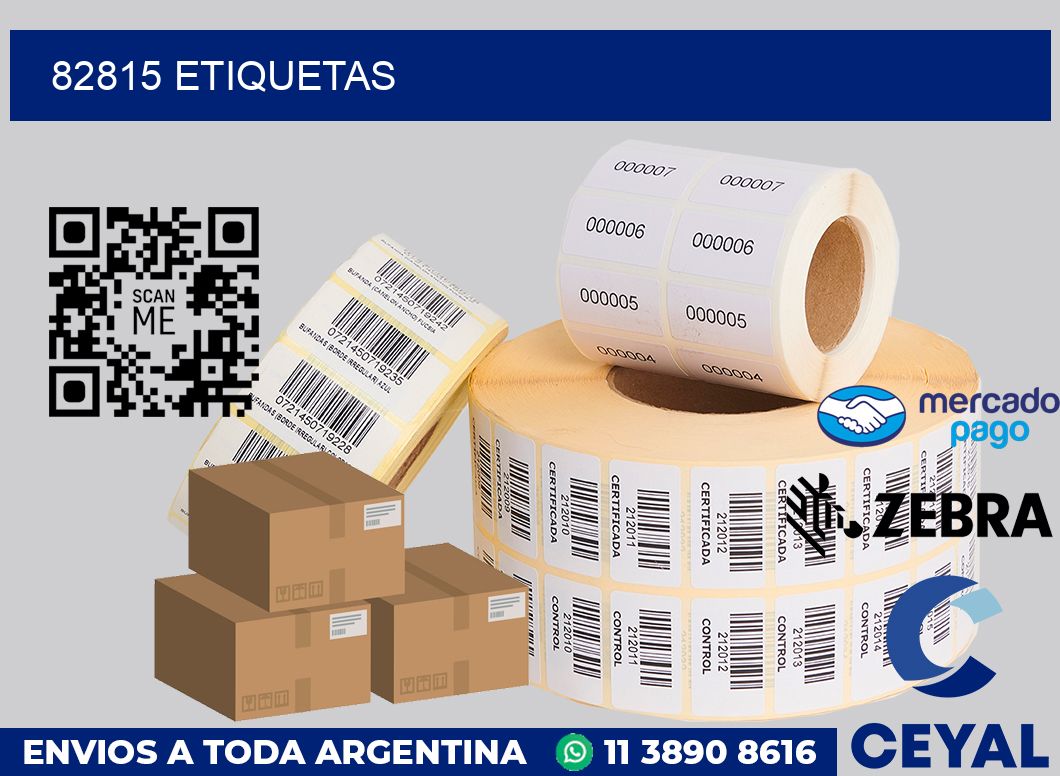 82815 etiquetas