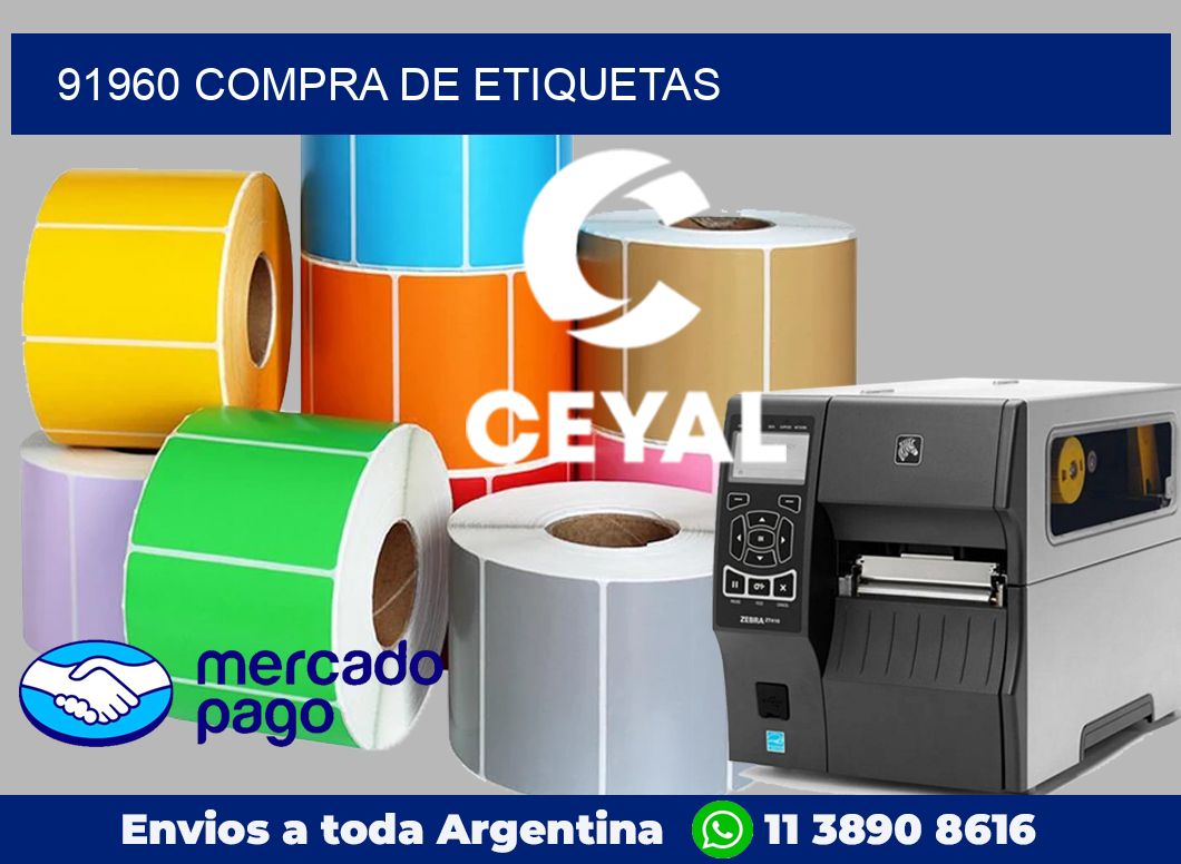91960 Compra de etiquetas