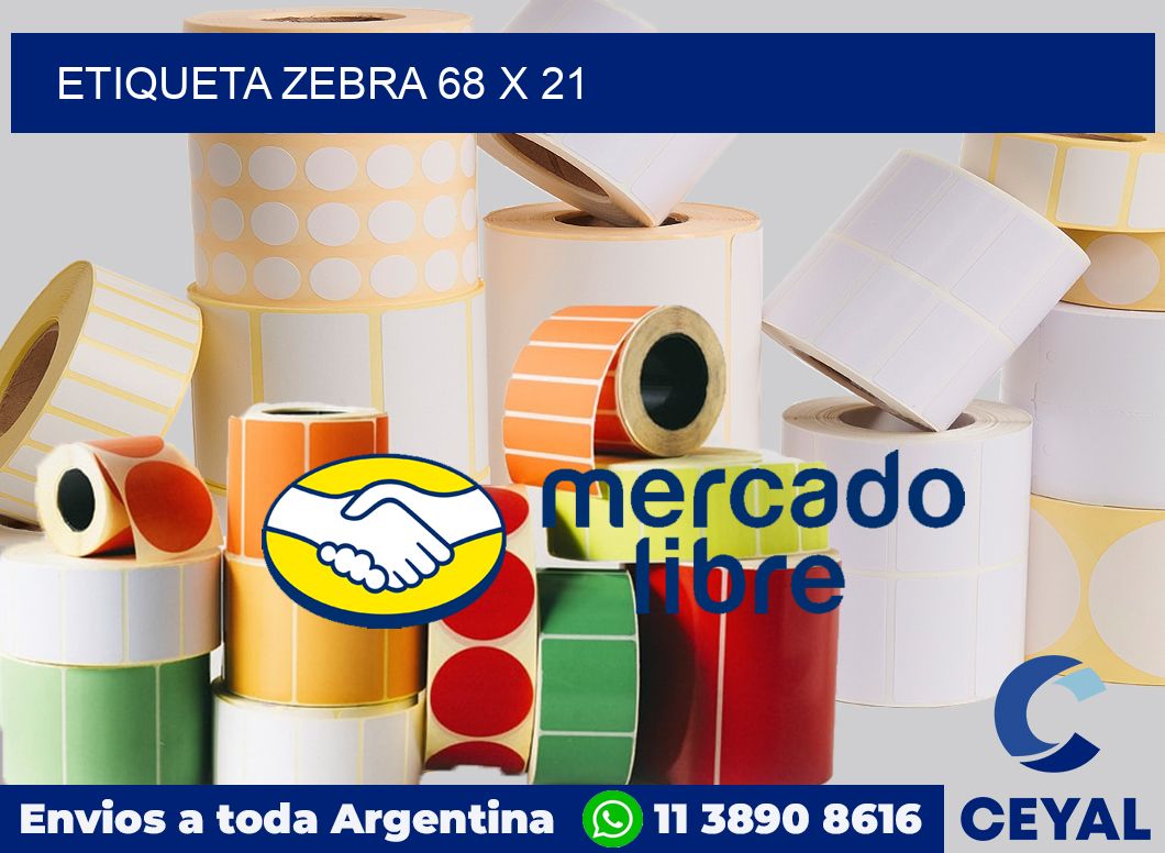 etiqueta zebra 68 x 21