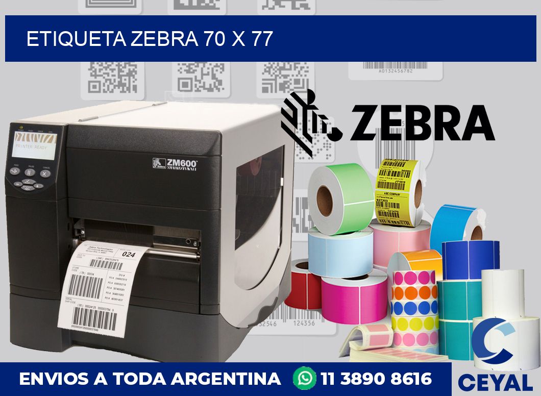 etiqueta zebra 70 x 77