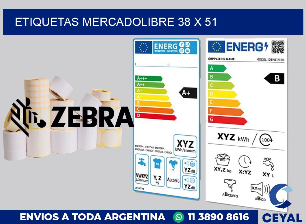 etiquetas mercadolibre 38 x 51