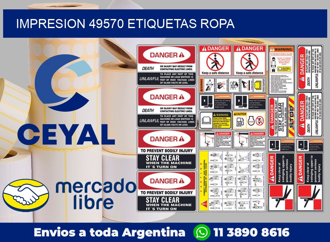 impresion 49570 etiquetas ropa