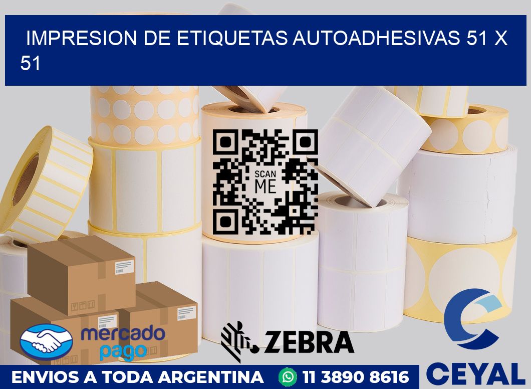 impresion de etiquetas autoadhesivas 51 x 51